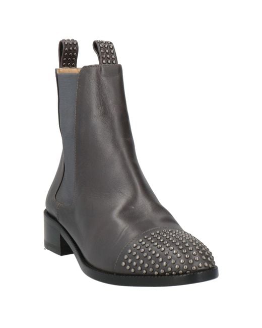 Testoni Black Ankle Boots