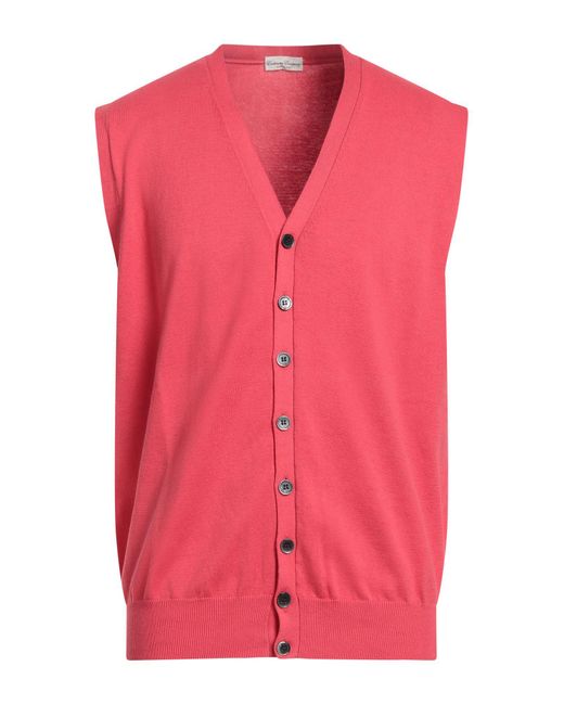 Cashmere Company Strickjacke in Pink für Herren