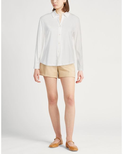 Majestic Filatures White Shirt Lyocell, Organic Cotton