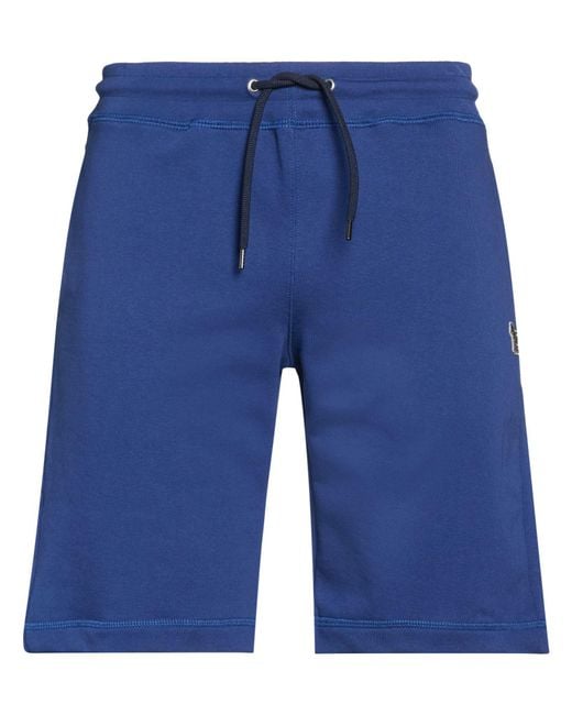 Paul Smith Blue Shorts & Bermuda Shorts Cotton for men
