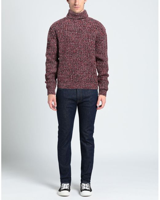 Seafarer Red Turtleneck for men