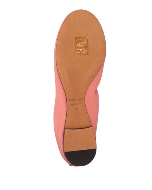 Lanvin Pink Ballet Flats