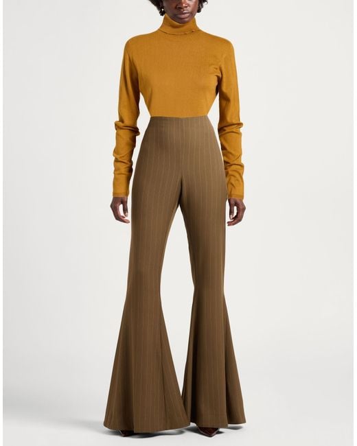 Diana Gallesi Yellow Rollkragenpullover