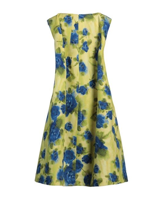 Marni Green Midi Dress Cotton