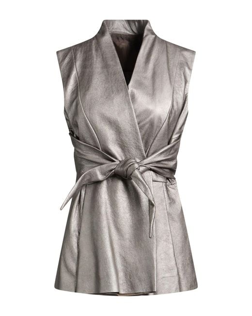 Rick Owens Gray Gilet