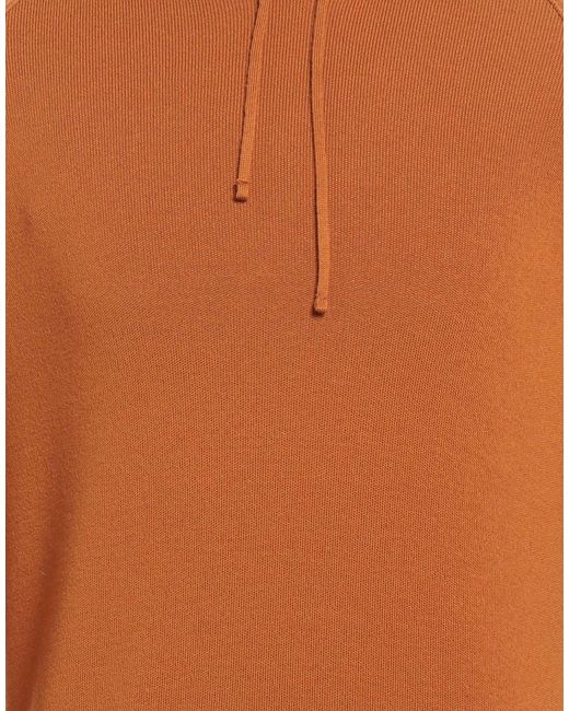 GALLIA Orange Sweater for men