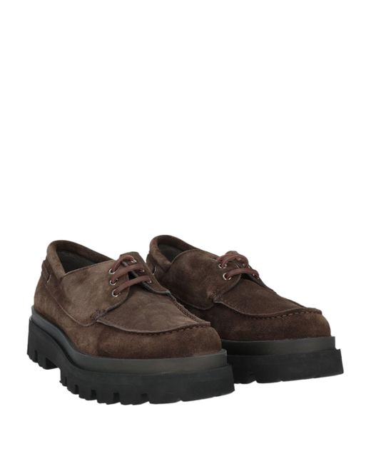 Sergio Rossi Brown Lace-up Shoes for men