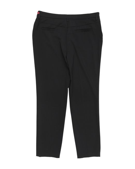 Gardeur Black Pants Polyester, Virgin Wool, Elastane