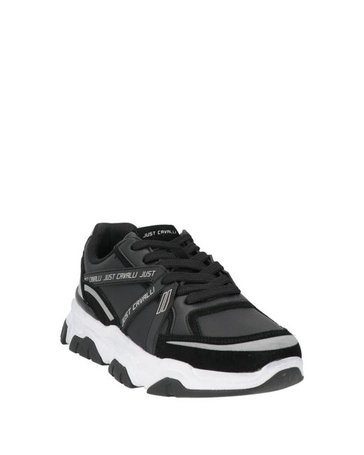 Just Cavalli Black Sneakers for men