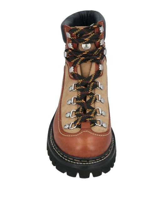 DSquared² Brown Ankle Boots for men