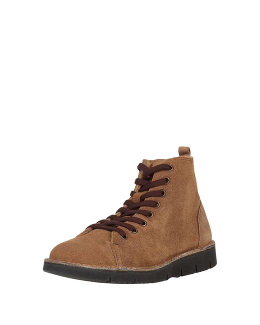 Natural World Brown Ankle Boots
