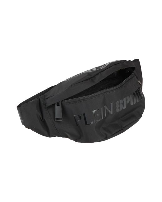 Philipp Plein Black Belt Bag for men