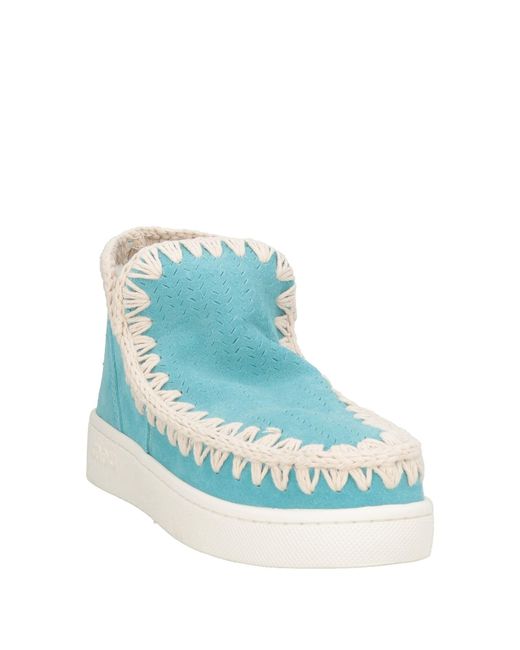 Mou Blue Ankle Boots