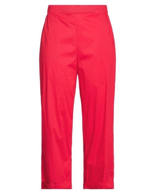 Liviana Conti Red Trouser
