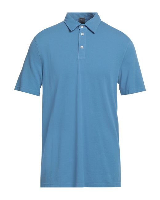 Dries Van Noten Blue Polo Shirt for men