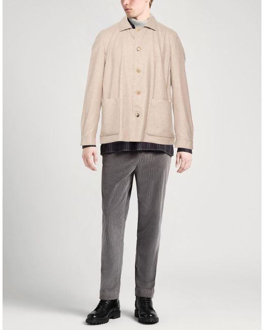 Fedeli Natural Jacket Wool, Silk, Cashmere for men