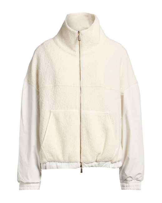 Moorer Natural Ivory Jacket Polyamide