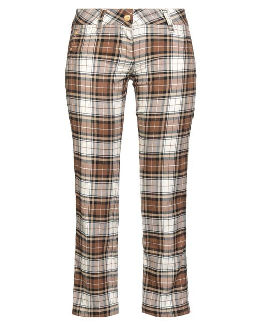 Jacob Cohen Natural Pants Viscose, Polyester, Elastane