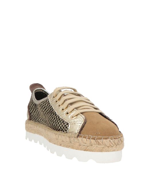 Callaghan Metallic Espadrilles Leather