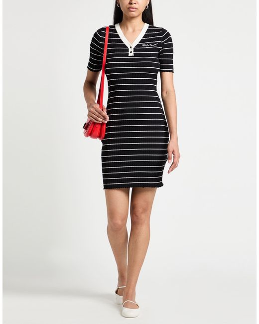 Karl Lagerfeld Black Mini Dresses