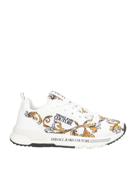 Versace Jeans Couture White Trainers