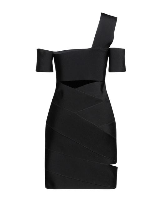 McQueen Black Mini Dress