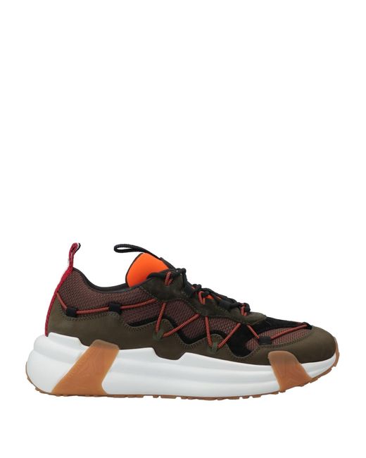 Moncler Trainers in Brown for Men | Lyst