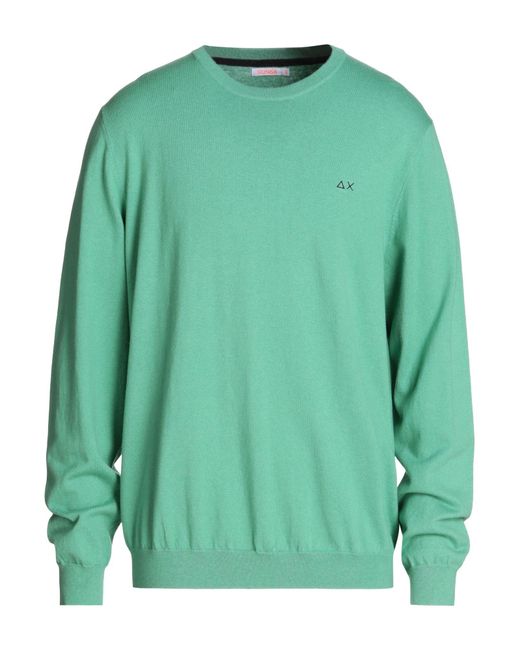 Sun 68 Green Jumper for men