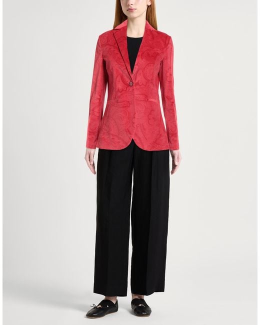Circolo 1901 Red Blazer
