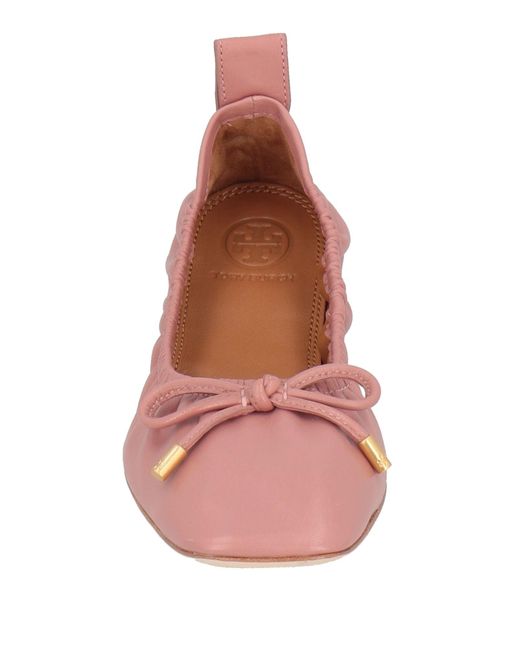 Tory Burch Pink Ballet Flats