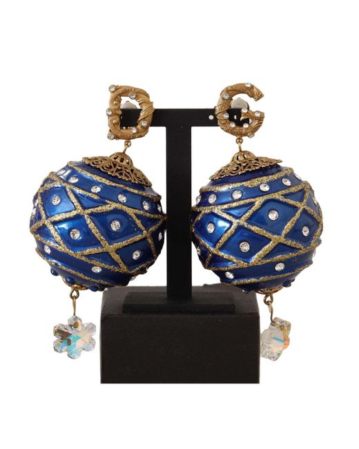 Dolce & Gabbana Blue Ohrring