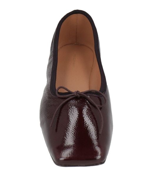 Mansur Gavriel Brown Ballet Flats