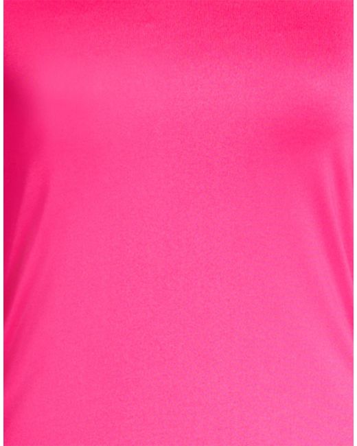 EA7 Pink T-Shirt Polyester, Elastane