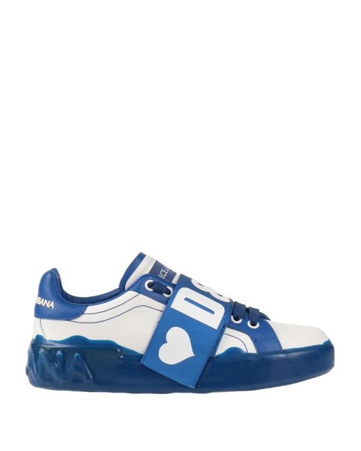 Dolce & Gabbana Blue Sneakers