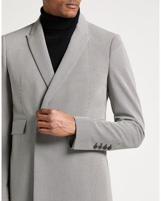 SAPIO Gray Blazer Cotton for men