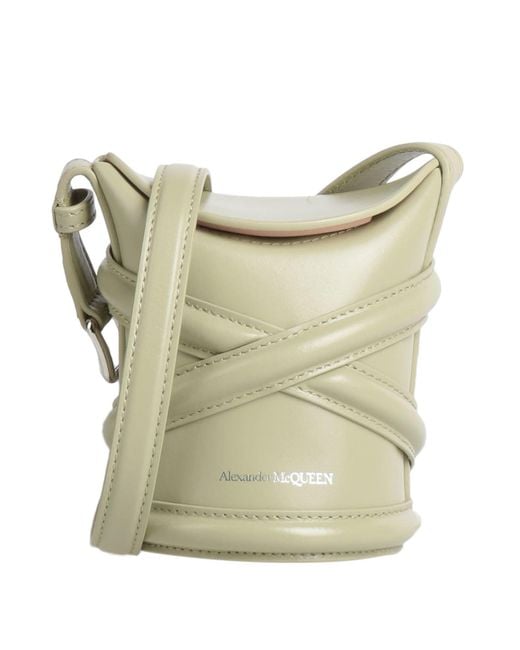 McQueen Natural Cross-body Bag