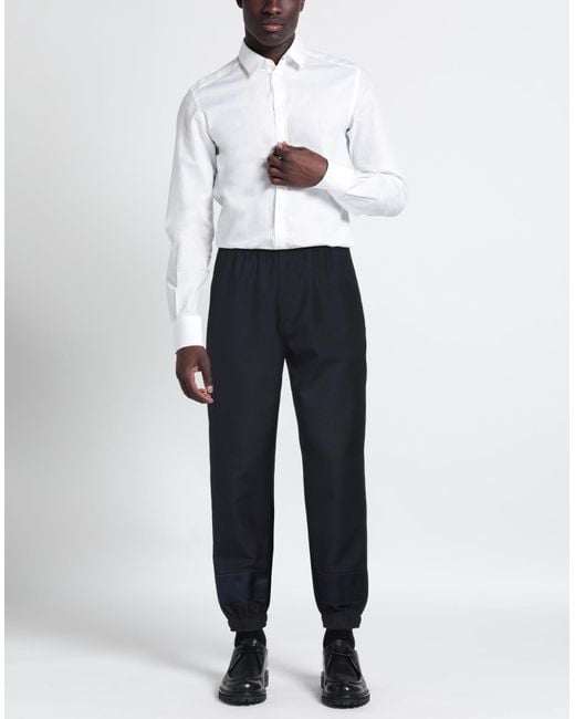 McQueen Blue Pants for men