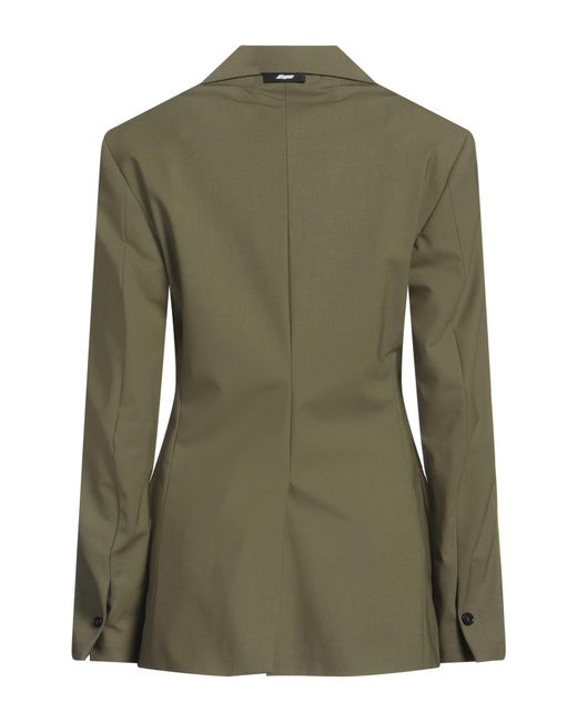 MSGM Green Blazer