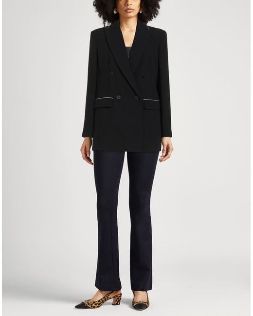 Caractere Black Blazer Polyester
