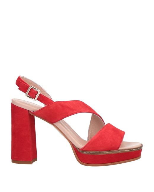 Marc Cain Red Sandals