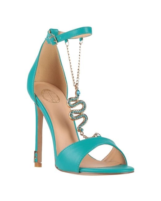 Fracomina Blue Sandals