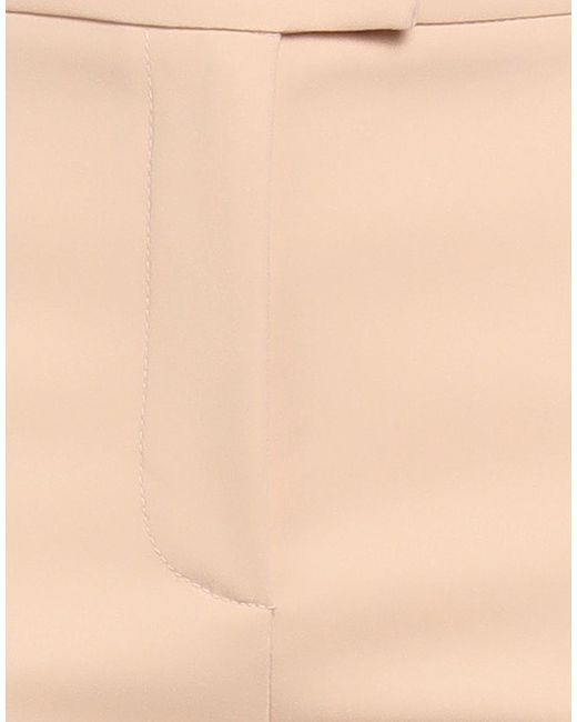 Patrizia Pepe Natural Pants Polyester, Elastane