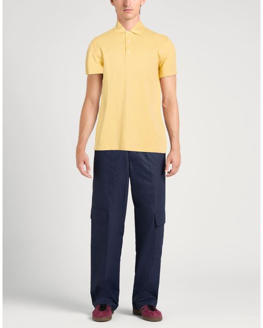 Polo Isaia de hombre de color Yellow
