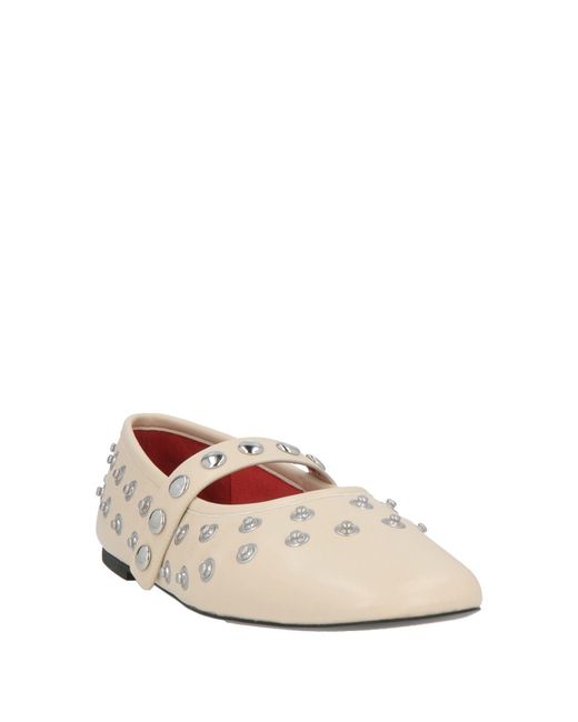 Stella McCartney Natural Ballet Flats