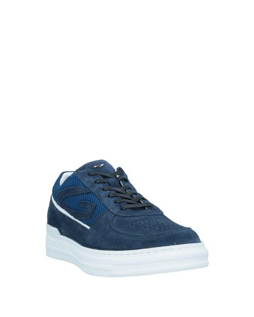 Alberto Guardiani Blue Sneakers Leather for men