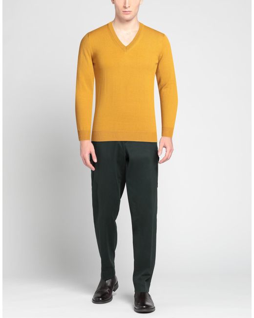 Pullover Daniele Alessandrini de hombre de color Yellow