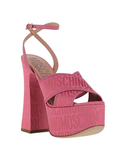 Moschino Pink Sandals