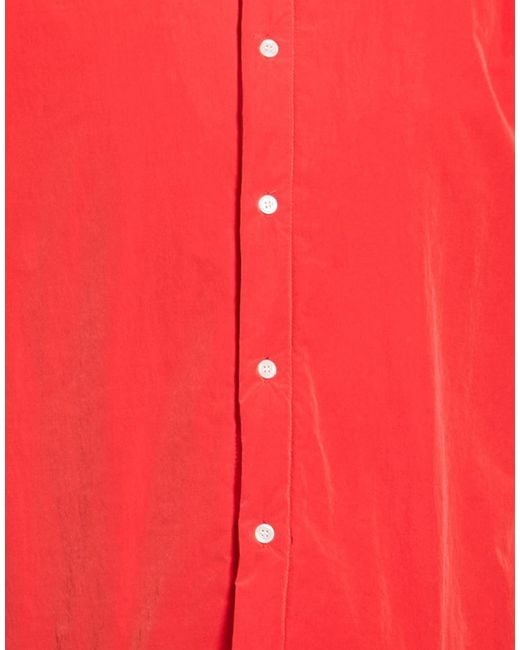 Marni Red Jacket Polyester, Polyamide, Cotton for men