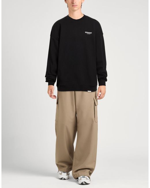 Represent Black Sweatshirts for men