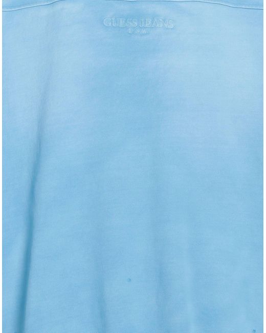 Sweat-shirt Guess pour homme en coloris Blue